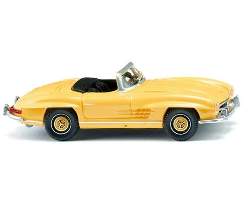 1957-63 Mercedes-Benz 300 SL Roadster in Yellow