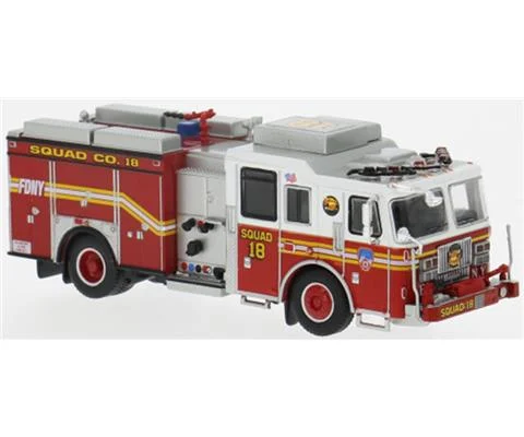 FDNY Manhattan Fire Service - 2013 Seagrave Attacker Fire Truck Squad 18