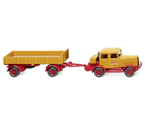 Bolling - Hanomag with Flatbed Trailer