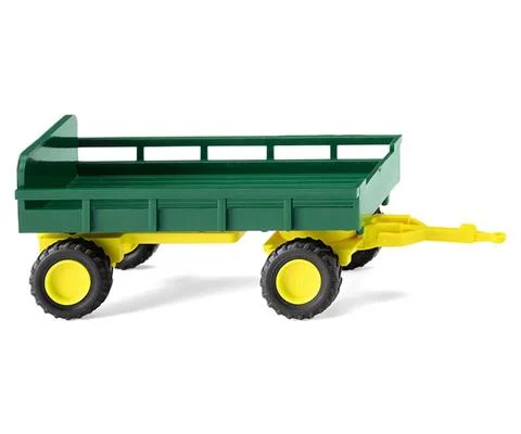 1951-62 Agricultural Flatbed Trailer in Green and Yellow