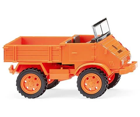 Unimog U 411 in Municipal Orange - WIKING