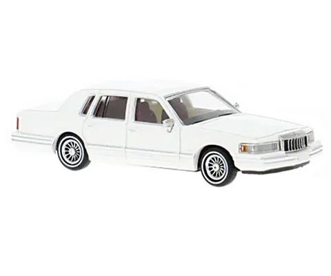 1991 Lincoln Town Car in White - PCX87
