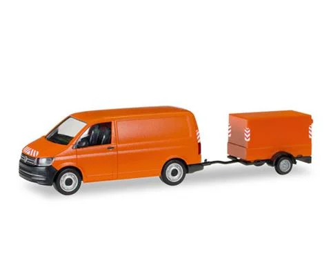 Volkswagen T6 Van with Trailer - HERPA