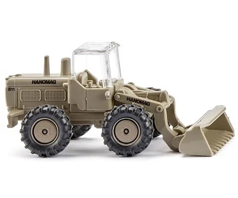 1964-72 Hanomag Wheel Loader in Olive Green
