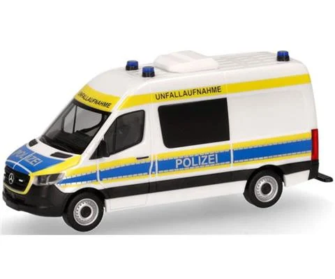 Polizei North Rhine-Westphalia / Accident Recording - Mercedes-Benz Sprinter 18 Hight Roof Bus