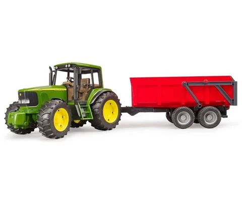 John Deere 6920 Tractor with Tipping Trailer - High Impact ABS