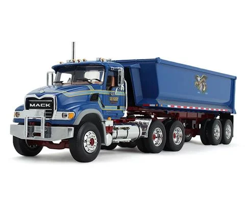 Sid Kamp - Mack Granite Day Cab with Round End Dump Trailer