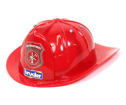 Child Size Toy Fire Helmet - BRUDER