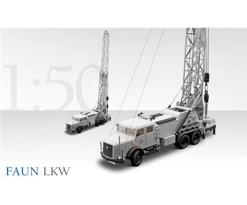 Faun 3-Axle Truck with Drill Set