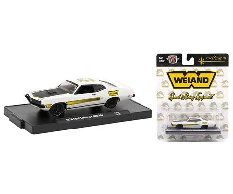 Weiand - 1970 Ford Torino GT 429 SCJ in White with Black Accents