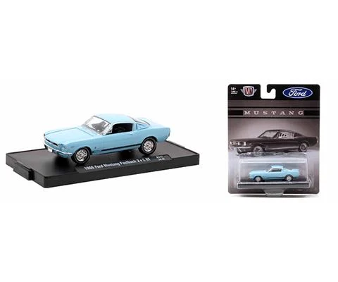 1966 Ford Mustang in Blue - M2MACHINES
