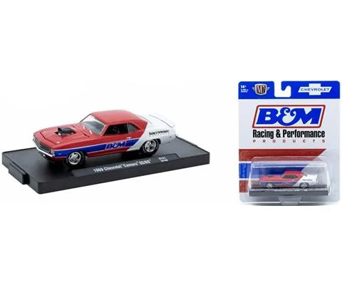 1969 Chevrolet Camaro SS/RS in Red White and Blue - M2MACHINES