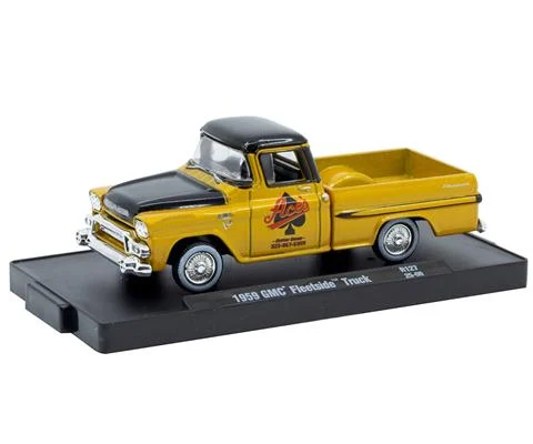 Aces Custom Garage - 1959 GMC Fleetside Truckin in Gold