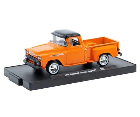 1958 Chevrolet Apache Stepside in Orange - M2MACHINES