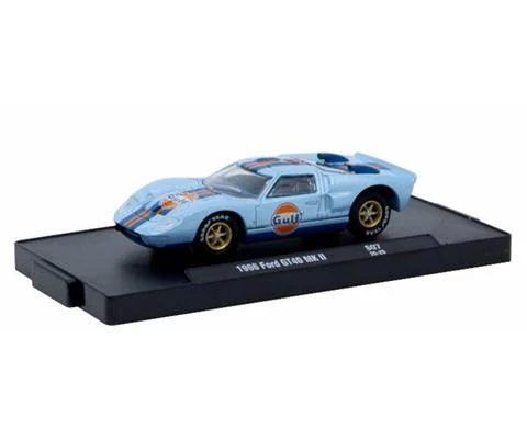 1966 Ford GT40 MK2 in Blue with Gulf Logo - M2MACHINES
