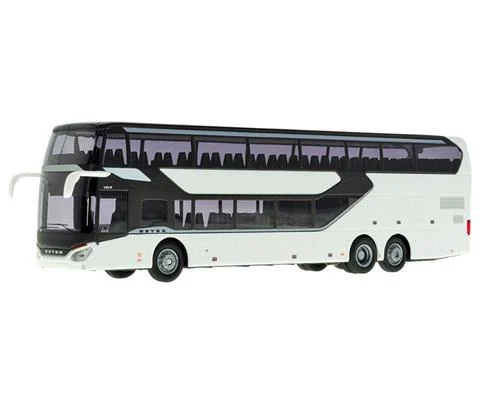 Bus Setra S 531 DT in White - KIBRI