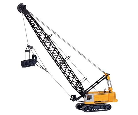Liebherr Excavator with Drag Bucket - KIBRI