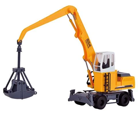 Liebherr 934 Excavator with Grabber Attachment - KIBRI