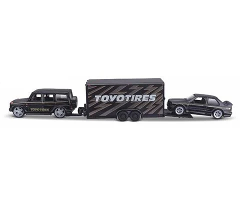 Mercedes-Benz G-Class with Car Trailer and 1988 BMW 3 Series M3