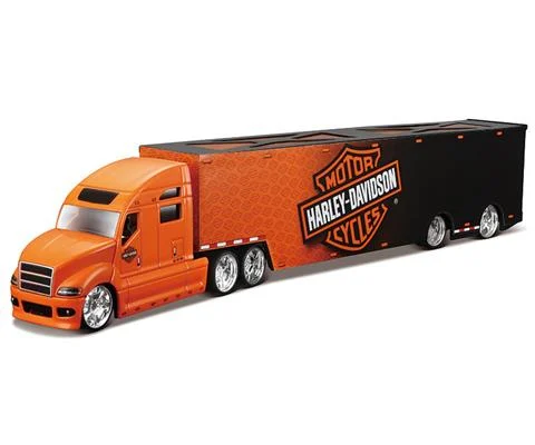 Harley-Davidson Highway Hauler in Black and Orange