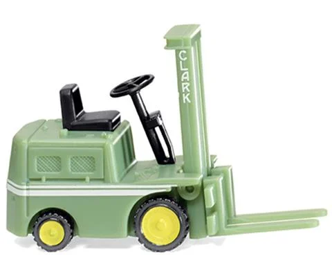Clark Forklift in Pale Green - WIKING