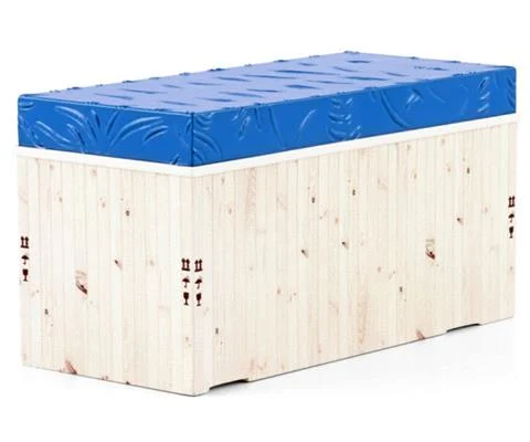 WSI Loads - High Wooden Box with Tarpaulin