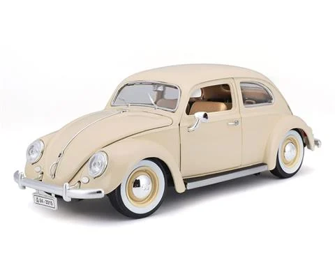 1955 Volkswagen Kafer Beetle in Cream - BBURAGO