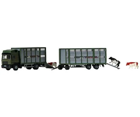 Cattle Transport Truck with 3-Axle Trailer