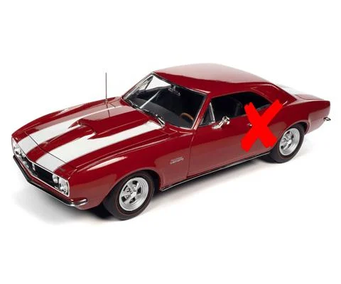 1967 Nickey Chevrolet Camaro Z/28 Hardtop in Bolero Red - Muscle Car and Corvette Nationals Edition