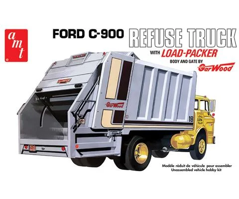Ford C-900 Gar Wood Load Packer Garbage Truck