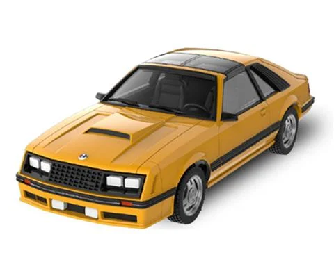 1982 Ford Fox Mustang in Medium Vanilla - GREENLIGHT