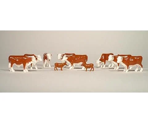 Cattle - Herefords - Bag of 25 20 adults and 5 calves