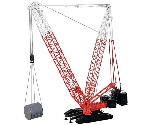 Twin Jib Lattice Crane with Crawler Tracks - KIBRI
