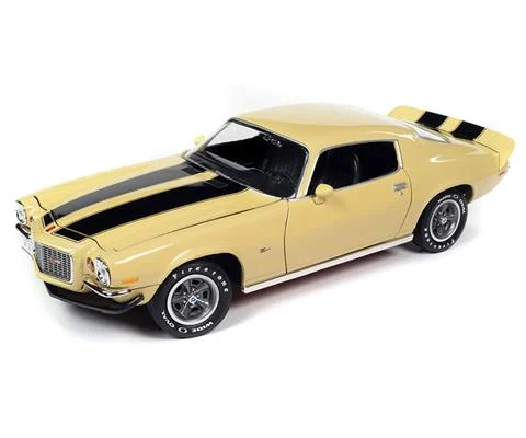 1972 Chevrolet Camaro Z/28 RS in Cream Yellow - AMERICAN MUSCLE