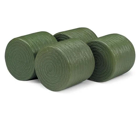 Round Hay Bales - 4-Pack of