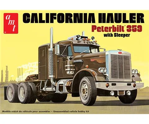 Peterbilt 359 California Hauler with Sleeper - AMT
