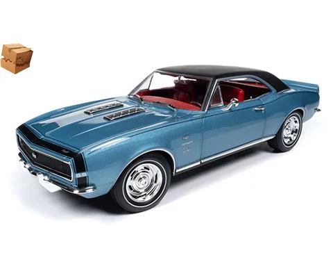 1967 Chevrolet Camaro Coupe MCACN in Nantucket Blue - AMERICAN MUSCLE
