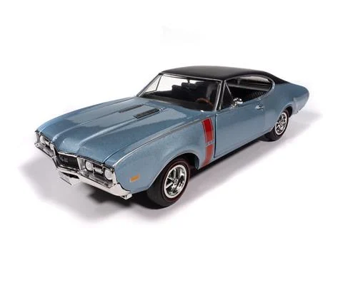 1968 Oldsmobile Holiday Coupe 442 in Code F Teal Frost - Hemmings Muscle Machines