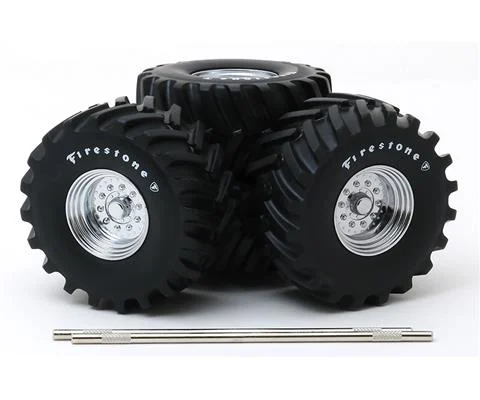 Firestone - 48-Inch Monster Truck Wheel and Tire Set