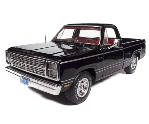 1979 Dodge SWB Sweptline Pickup Truck Adventurer in Black - AMERICAN MUSCLE