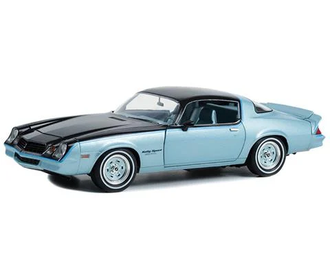 1978 Chevrolet Camaro Rally Sport in Bright Blue and Black - GREENLIGHT