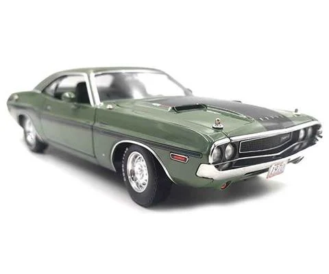 Mr Norms - 1970 Dodge Challenger R/T Hardtop Hemi in F8 Green with Green Top and Green Interior