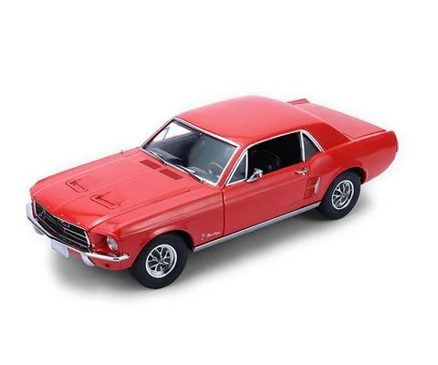 1968 Ford Mustang Coupe in Flower Power Red - West Coast USA Special Edition - Ford Rainbow of Colors