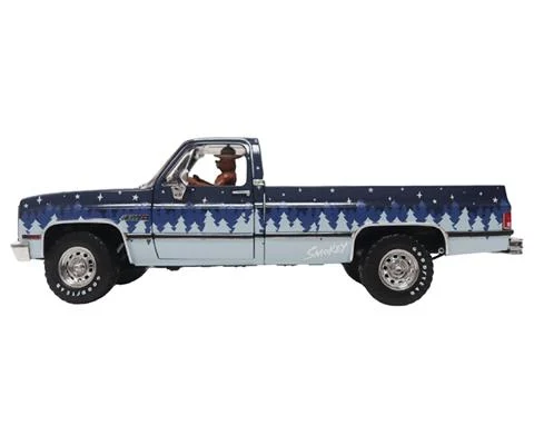 1971 Chevrolet C-10 Pickup Truck with Smokey Bear Figure - Stars Stripes Special Edition