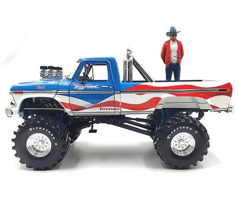Bigfoot #1 - 1979 Ford F-250 Monster Truck USA 250 Tribute with Bob Chandler Standing Figure