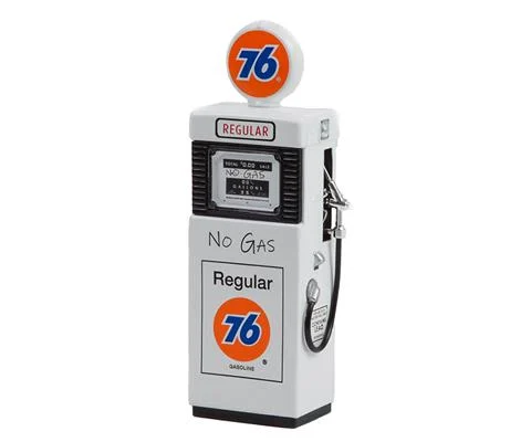 1951 Wayne 505 Gas Pump Union 76 Regular Gasoline No Gas - GREENLIGHT
