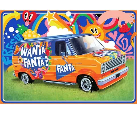 Fanta - 1977 Ford Custom Van
