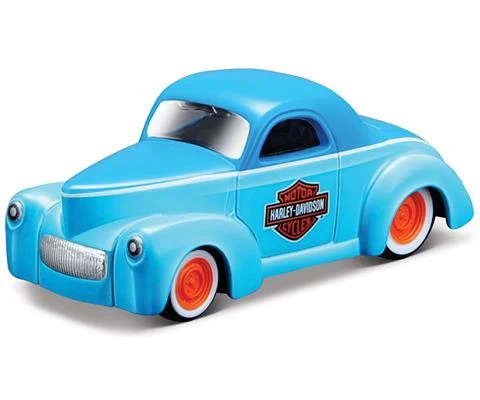 Harley-Davidson - 1941 Willys Coupe - Custom Harley-Davidson Graphics