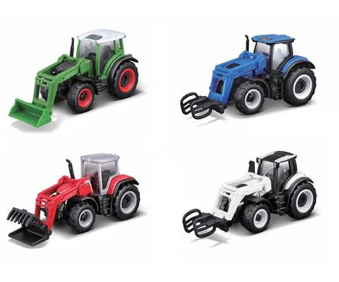 Mini Work Machines - Tractor plus Frontloader - 48 piece AssortmentFactory Sealed non-returnable CASE