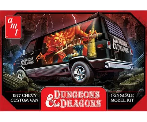 1977 Chevrolet Van - Dungeons DragonsPlastic Model Kit